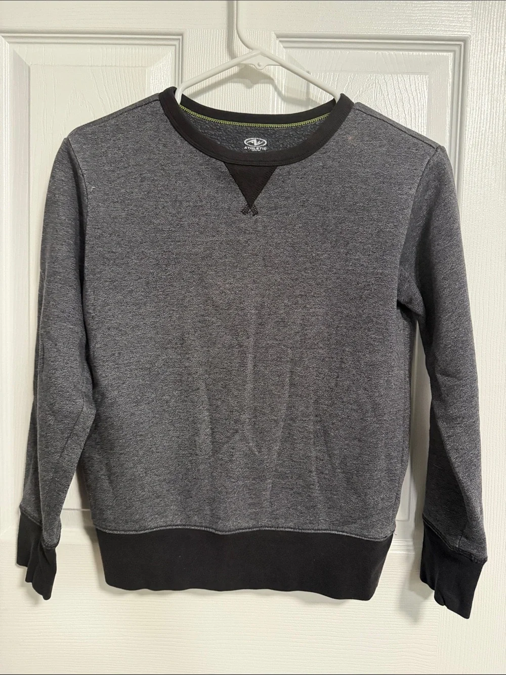 Athletic Works Charcoal Gray Crewneck Sweater